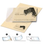 PACK DE 100 FUNDAS ADHESIVAS PARA TARJETAS DE VISITA- APERTURA LATERAL - 60 X 95 MM 3L 10109