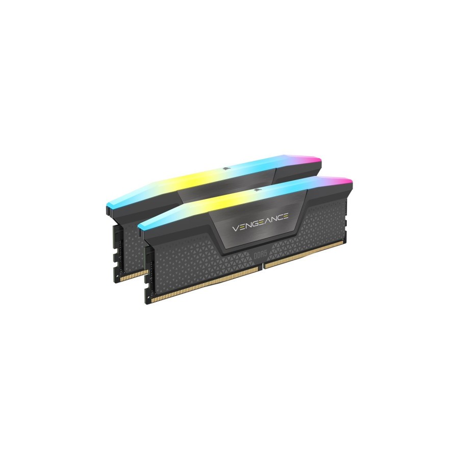 MEMORIA CORSAIR DDR5 64GB 2X32GB PC6000 VENGEANCE RGB CMH64GX5M2B6000Z38