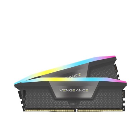 MEMORIA CORSAIR DDR5 64GB 2X32GB PC6000 VENGEANCE RGB CMH64GX5M2B6000Z38