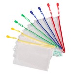 PACK DE 8 BOLSAS ZIPPER MULTIUSOS PVC - CON CIERRE CREMALLERA A6 SURTIDO TARIFOLD 509069