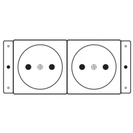 26413-Kramer Electronics TS-2DE toma de corriente