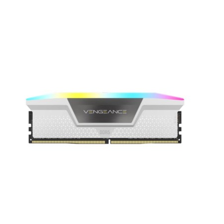 26465-MEMORIA CORSAIR DDR5 32GB 2X16GB PC6400 VENGEANCE RGB BLANCA CMH32GX5M2B6400Z36W