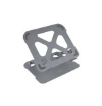 26512-TOOQ SOPORTE ELEVADOR DE ALUMINIO AJUSTABLE ERGONOMICO PARA PORTATILES, GRIS