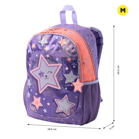 26544-MOCHILA MORRAL STAR CAT M TOTTO MJ04STC002-2410-4Q8M