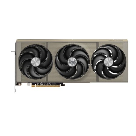 VGA SAPPHIRE NITRO+ RADEON RX 9070 XT GAMING OC,AMD,RX9070XT,16GB,GDDR6,256BIT,2HDMI+2DP (3 VENTILADORES)