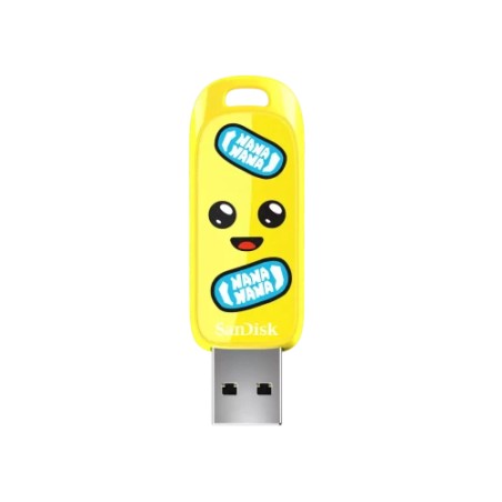 SanDisk SDCZIF-128G-G46 unidad flash USB 128 GB USB tipo A 3.2 Gen 1 (3.1 Gen 1) Amarillo
