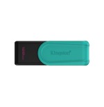 26579-Kingston Technology DataTraveler 128GB Portable USB 3.2 Gen 1 Exodia S (Black/Turquoise)