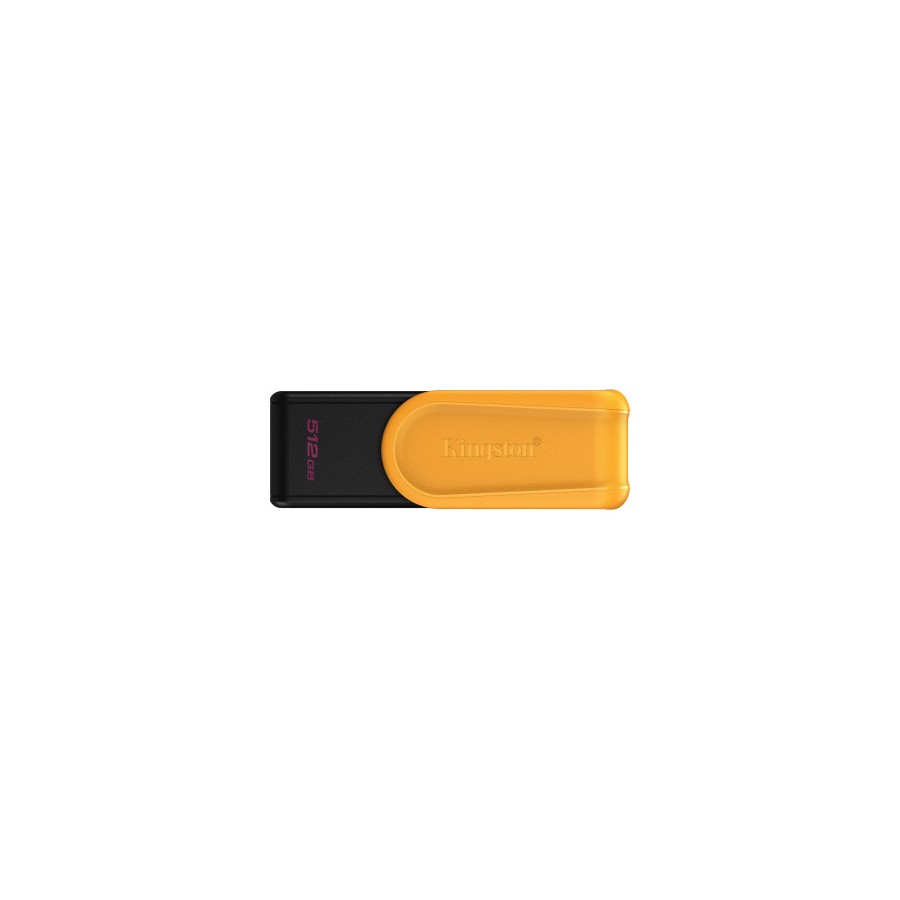 26583-Kingston Technology DataTraveler 512GB Portable USB 3.2 Gen 1 Exodia S (Black/Yellow)