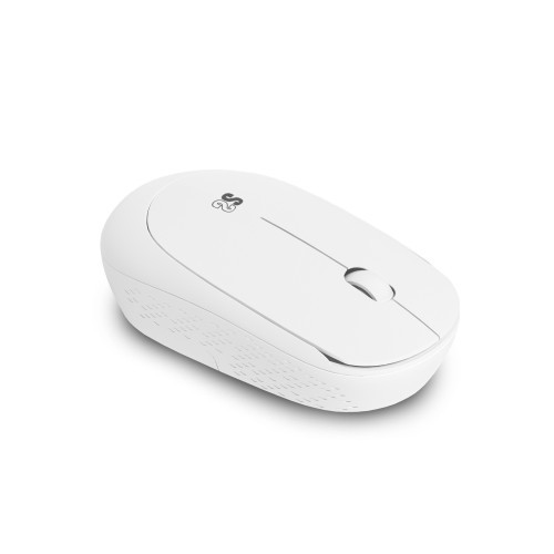 26643-SUBBLIM Raton Business Plus Silencioso inalambrico 2.4G 1200 DPI Blanco