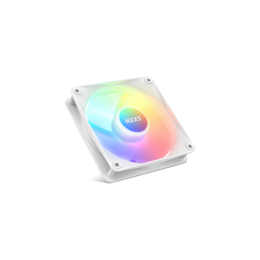 NZXT F120 RGB Core Carcasa del ordenador Ventilador 12 cm Blanco 1 pieza(s)