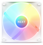NZXT F120 RGB Core Carcasa del ordenador Ventilador 12 cm Blanco 1 pieza(s)