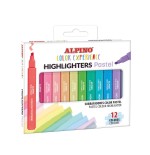 26664-ESTUCHE 6 SUBRAYADORES PASTEL COLOR EXPERIENCE ALPINO SU000012