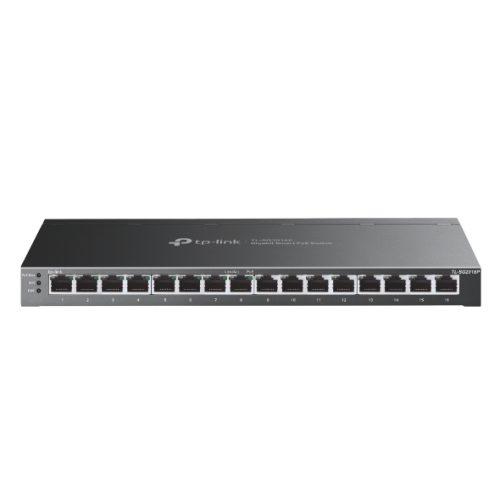 26685-TP-Link TL-SG2016P switch L2/L3/L4 Gigabit Ethernet (10/100/1000) Energia sobre Ethernet (PoE) Negro