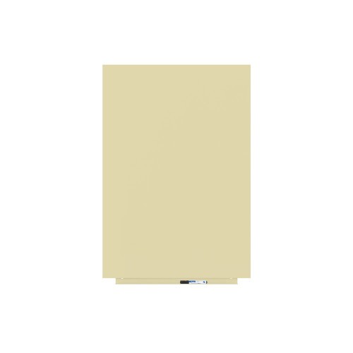 2669-PIZARRA SIN MARCO SKINWHITEBOARD COLOR MARFIL CLARO ESCALA DE AMARILLOS. MEDIDA 75X115CM MAGNETICA MODULAR ROCADA 6