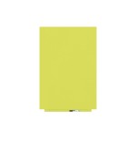 2670-PIZARRA SIN MARCO SKINWHITEBOARD COLOR AMARILLO AZUFRE ESCALA DE AMARILLOS. MEDIDA 75X115CM MAGNETICA MODULAR ROCAD