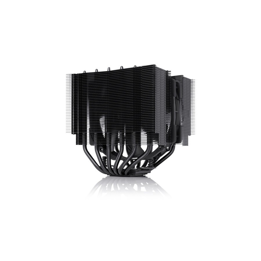 NOCTUA COOLER CPUNOCTUA NH-D15S CHROMAX.BLACK, 6 HEATPIPES DUAL TOWER, 1X NF-A15 140MM FAN PWM, LGA1851, LGA1700, LGA1200, LGA11
