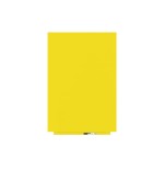 2671-PIZARRA SIN MARCO SKINWHITEBOARD COLOR AMARILLO TRAFICO ESCALA DE AMARILLOS. MEDIDA 75X115CM MAGNETICA MODULAR ROCA