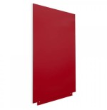 2674-PIZARRA SIN MARCO SKINWHITEBOARD COLOR ROJO CARMIN ESCALA DE ROJOS. MEDIDA 75X115CM MAGNETICA MODULAR ROCADA 6420R-