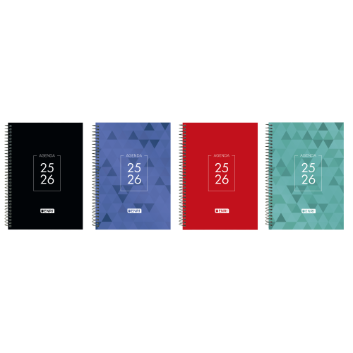 26744-AGENDA ESCOLAR 2025-2026 IDENTITY TAPA EXTRADURA 4o SEMANA VISTA ENRI 400195389