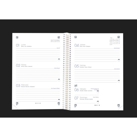 26749-AGENDA ESCOLAR 2025-2026 TEENS TAPA PLASTICO 8o DIA PAGINA ENRI 400195412