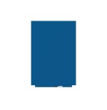 2681-PIZARRA SIN MARCO SKINWHITEBOARD COLOR AZUL TRAFICO ESCALA DE AZULES. MEDIDA 75X115CM MAGNETICA MODULAR ROCADA 6420