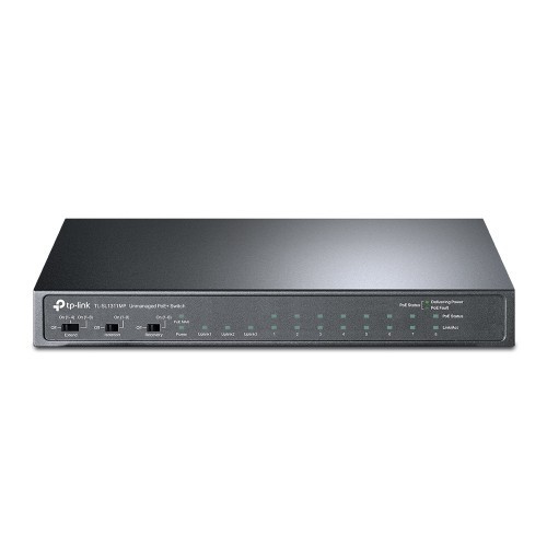26849-TP-Link TL-SL1311MP switch No administrado Fast Ethernet (10/100) Energia sobre Ethernet (PoE) Negro