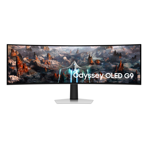 Samsung Odyssey LS49CG934SUXEN pantalla para PC 124,5 cm (49") 5120 x 1440 Pixeles DQHD OLED Plata