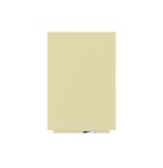 2694-PIZARRA SIN MARCO SKINWHITEBOARD COLOR MARFIL CLARO ESCALA DE AMARILLOS. MEDIDA 100X150CM MAGNETICA MODULAR ROCADA