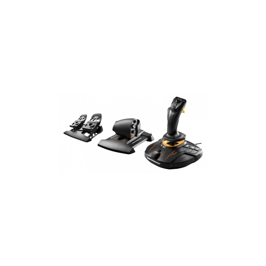 26958-Thrustmaster T.16000M FCS Flight Pack Palanca de mando Mac,PC Analogico/Digital USB Negro