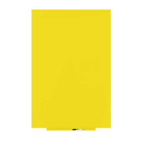 2696-PIZARRA SIN MARCO SKINWHITEBOARD COLOR AMARILLO TRAFICO ESCALA DE AMARILLOS. MEDIDA 100X150CM MAGNETICA MODULAR ROC