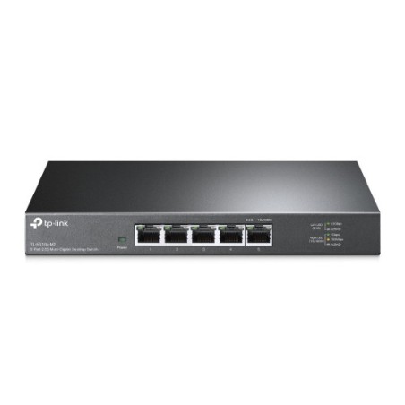 26979-TP-Link TL-SG105-M2 switch No administrado Gigabit Ethernet (10/100/1000) Negro