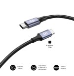 27094-SUBBLIM CABLE PLUS 100W C-C 1m WHITE