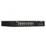 QNAP QSW-M2116P-2T2S switch Gestionado L2 Energia sobre Ethernet (PoE) Negro