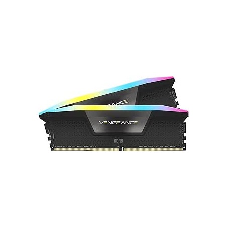 27146-MEMORIA CORSAIR DDR5 32GB 2X16GB PC6000 VENGEANCE RGB CMH32GX5M2B6000C38