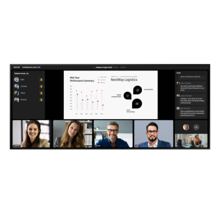 Samsung LH105QPD5BGXEN pantalla de senalizacion 2,67 m (105") Wifi 500 cd / m2 5K Ultra HD Negro Tizen 7.0 24/7