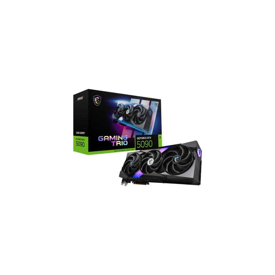MSI GAMING GeForce RTX5090 TRIO OC 32GB NVIDIA GeForce RTX 5090 GDDR7