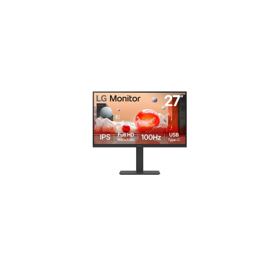 27206-LG 27BA650-B pantalla para PC 68,6 cm (27") 1920 x 1080 Pixeles Full HD LCD Negro