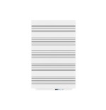 PIZARRA SKINMUSIC 75X115CM LACADA BLANCO CON PENTAGRAMA ROCADA 6420RM