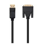 27252-Nanocable Cable conversor DISPLAYPORT a DVI, DP/M - DVI/M, Negro, 2.0 M