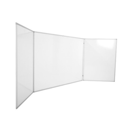 2726-PIZARRA TRIPTICA VITRIFICADA BLANCA 240X90 (120X90 CERRADA) ROCADA 6728