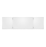 2727-PIZARRA TRIPTICA VITRIFICADA BLANCA 400X100 (200X100 CERRADA) ROCADA 6729