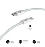 27272-SUBBLIM CABLE PLUS 100W C-C 2m WHITE