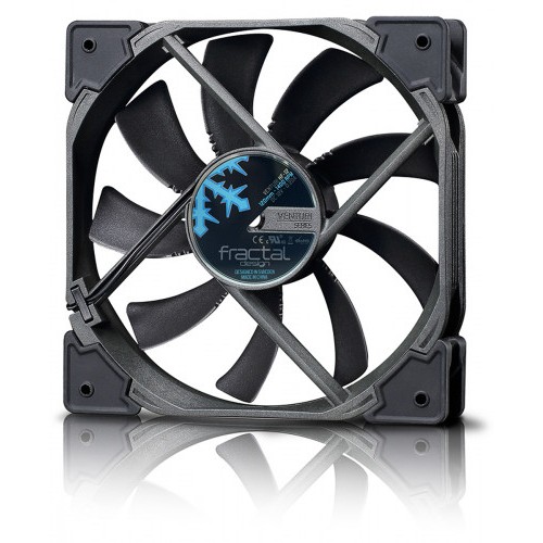 27279-Fractal Design Venturi HP-14 PWM Carcasa del ordenador Ventilador 14 cm Negro, Gris