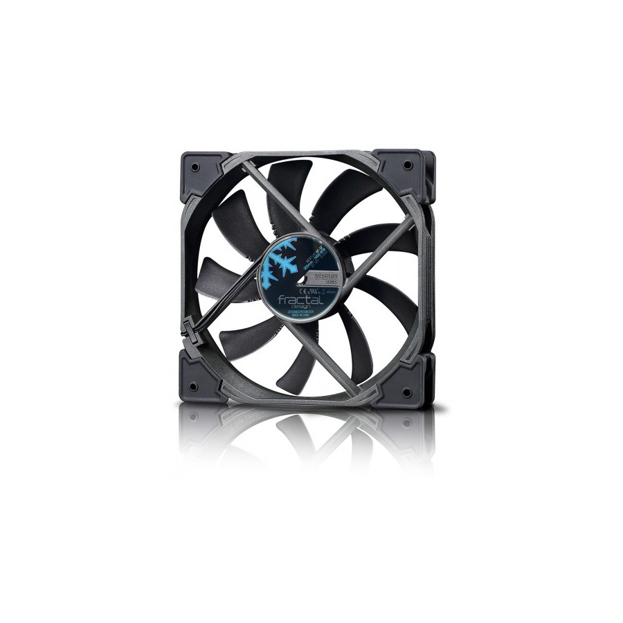 27279-Fractal Design Venturi HP-14 PWM Carcasa del ordenador Ventilador 14 cm Negro, Gris