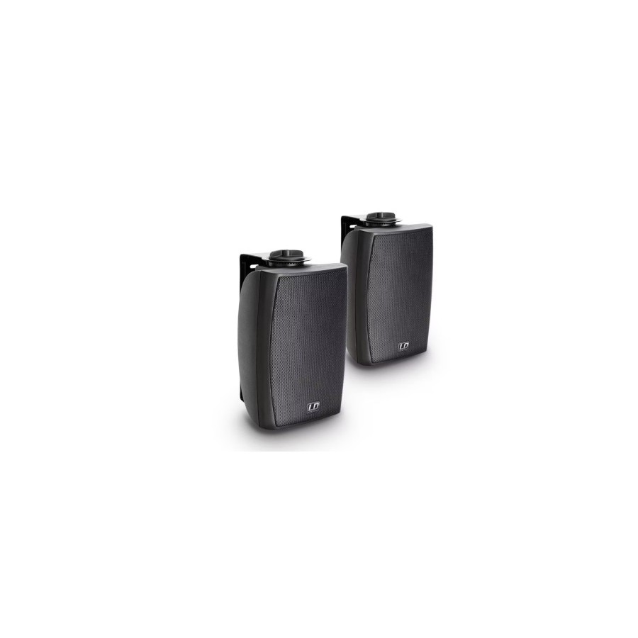 LD SYSTEMS INTEGRATION SERIE CONTRACTOR (LDCWMS42B100V) 4" 2-WAY WALL MOUNT SPEAKER 100 V BLACK (PAIR) WARRANTY 2 YEARS (PU4)