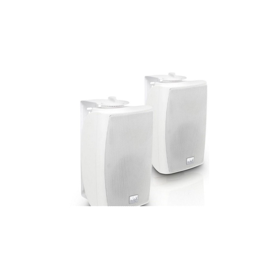 LD SYSTEMS INTEGRATION SERIE CONTRACTOR (LDCWMS42W100V) 4" 2-WAY WALL MOUNT SPEAKER 100 V WHITE (PAIR) WARRANTY 2 YEARS (PU4)
