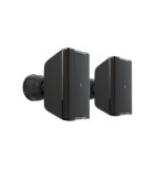 LD SYSTEMS INTEGRATION SERIE DQOR (LDDQOR3B) 3" TWO-WAY PASSIVE INDOOR/OUTDOOR INSTALLATION LOUDSPEAKER 8 OHM, BLACK (PAIR) WARR