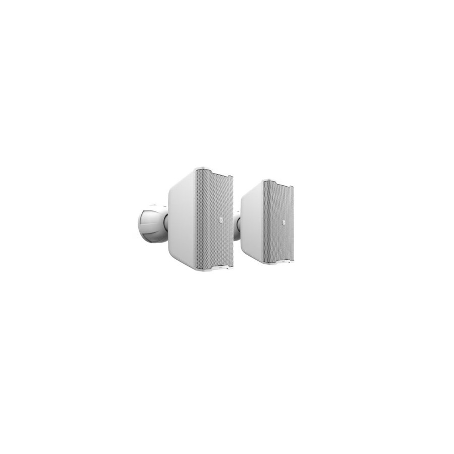 LD SYSTEMS INTEGRATION SERIE DQOR (LDDQOR3W) 3" TWO-WAY PASSIVE INDOOR/OUTDOOR INSTALLATION LOUDSPEAKER 8 OHM, WHITE (PAIR) WARR