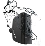 LD SYSTEMS INTEGRATION SERIE DQOR (LDDQOR8B) 8" TWO-WAY PASSIVE INDOOR/OUTDOOR INSTALLATION LOUDSPEAKER 8 OHM, BLACK WARRANTY 5 