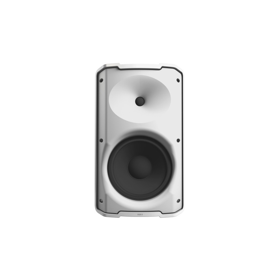 LD SYSTEMS INTEGRATION SERIE DQOR (LDDQOR8W) 8" TWO-WAY PASSIVE INDOOR/OUTDOOR INSTALLATION LOUDSPEAKER 8 OHM, WHITE WARRANTY 5 